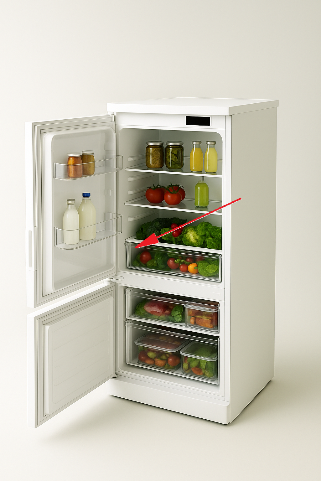 Kde je štítek – lednice