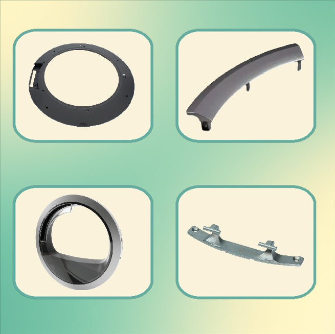 Dveře, rámy dveří, panty sušiček prádla