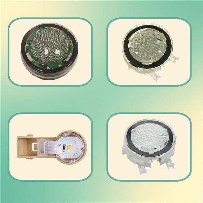 Svítidla a žárovky pro osvětlení vnitřního prostoru myček nádobí