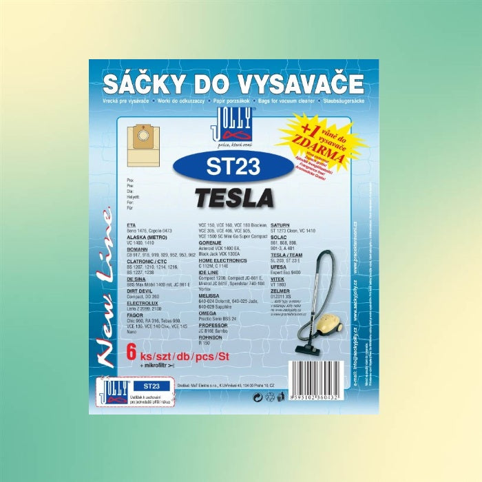 Sáčky do vysavačů Tesla