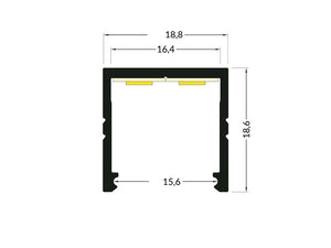 Lišta bílá KM56-B 1M