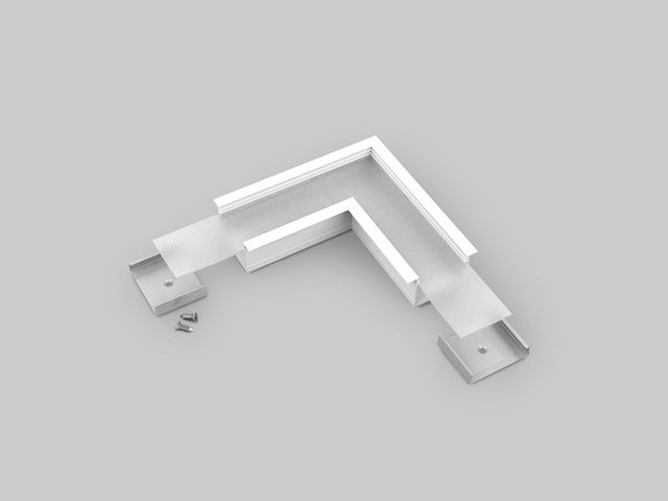 Roh 90° bílý KM77R-90-B