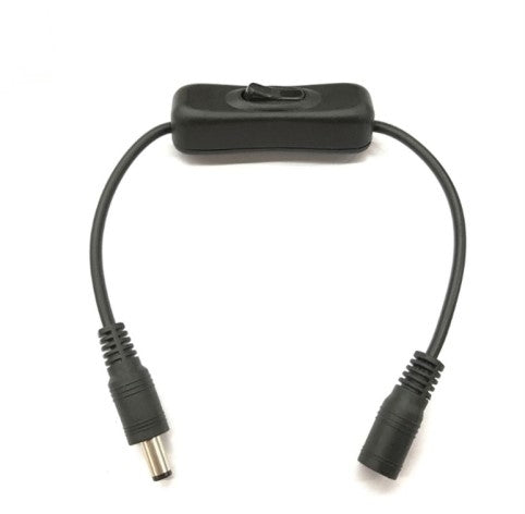 Vypínač mezišňůrový KM-VM-01 ČIERNY