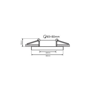 Svítidlo ARIEL-S BLACK