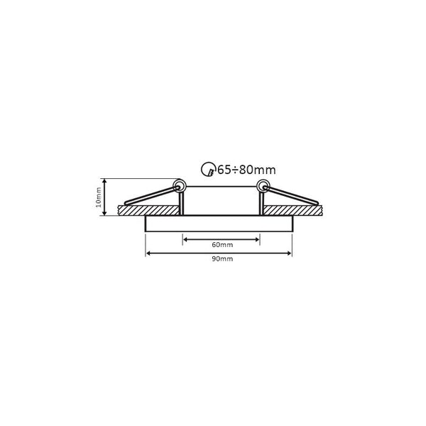 Svítidlo ARIEL-S BLACK