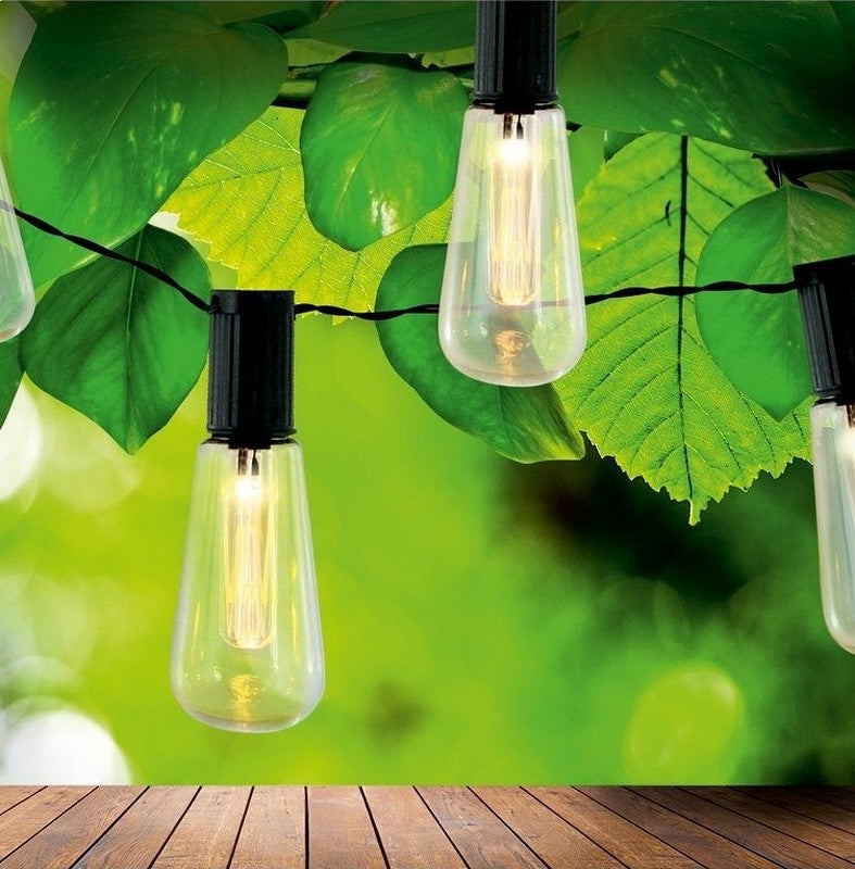 Svítidlo solární GIRLANDA EDISON