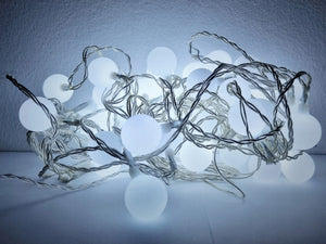 Vánoční řetěz 309-20-LED CW 7M