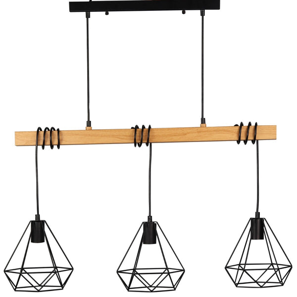 Svítidlo VIGO 3XE27 WOOD