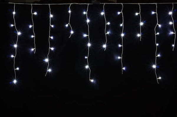Vánoční řetěz závěsný 102-20-LED CW 7M