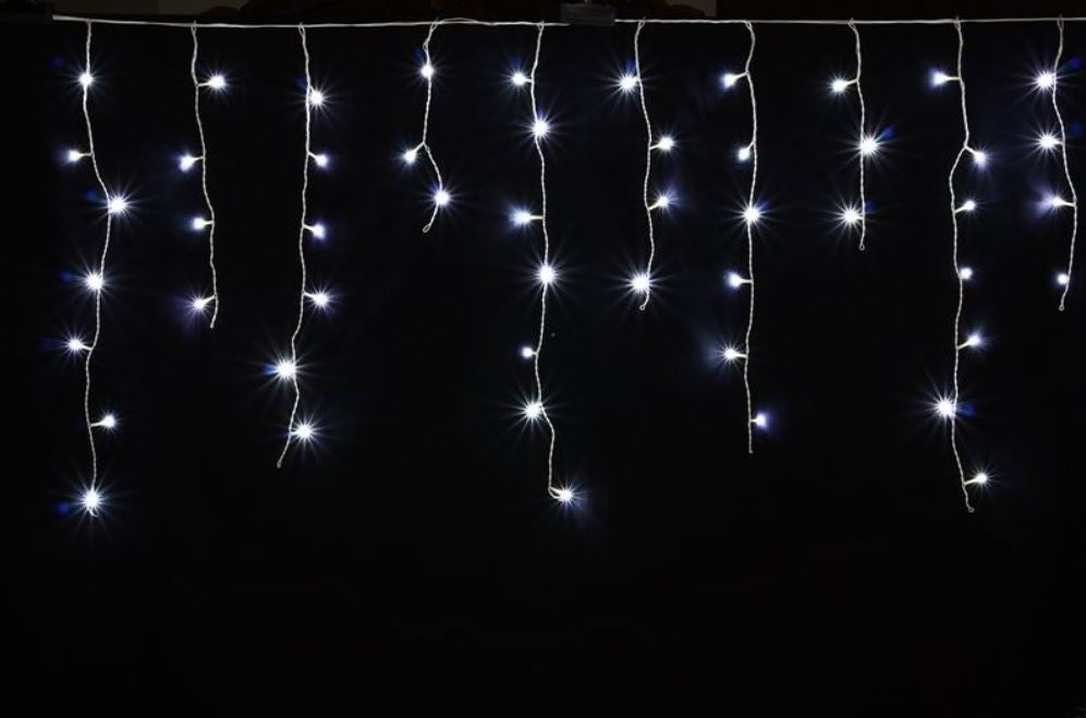 Vánoční řetěz závěsný 104-20-LED WW 14M