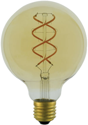 Žárovka LEDISONE-2 VINTAGE G95-4W E27 2200K