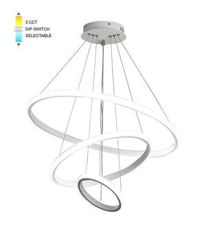 Svítidlo TRIO-1 D20+40+60 LED 56W CCT-DIP WHT