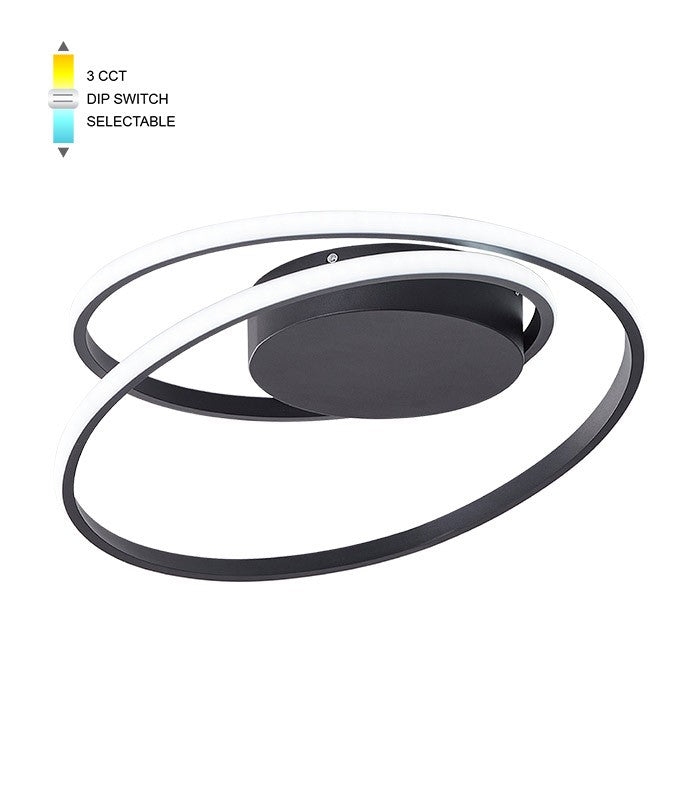Svítidlo RING 38 D46 LED 38W CCT-DIP BLC