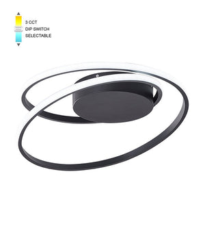 Svítidlo RING 38 D46 LED 38W CCT-DIP BLC
