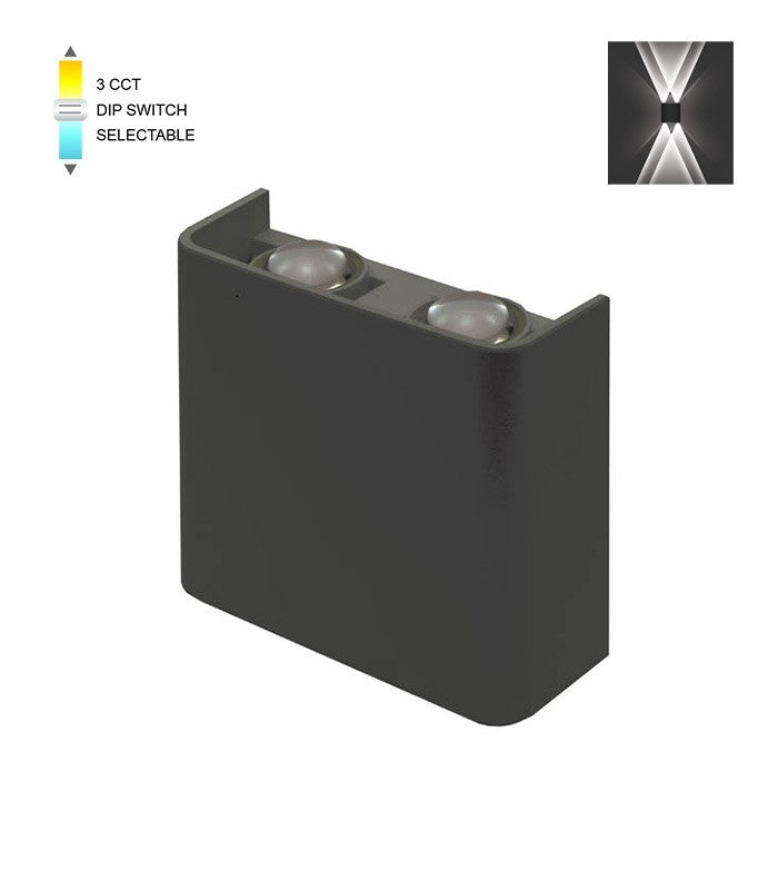 Svítidlo BINO-2 4W IP65 CCT BLACK