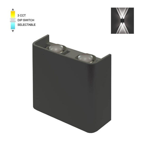 Svítidlo BINO-2 4W IP65 CCT BLACK