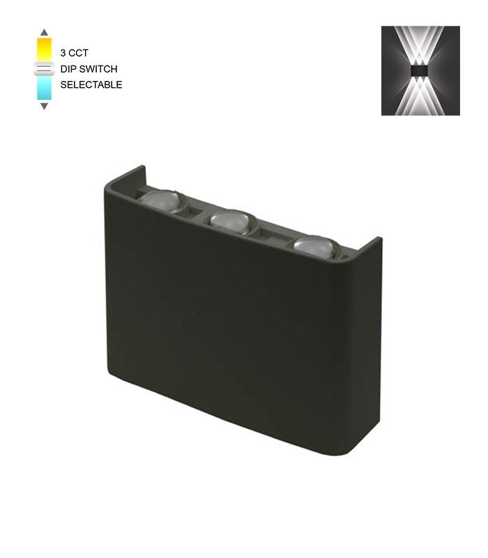 Svítidlo BINO-3 6W IP65 CCT BLACK