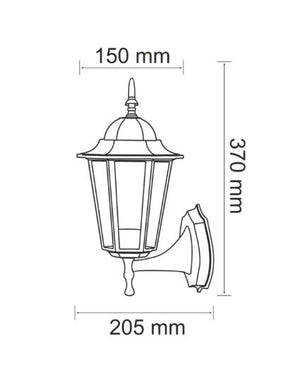 Svítidlo LIGURIA-N1 E27 CN