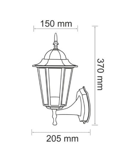 Svítidlo LIGURIA-N1 E27 CN