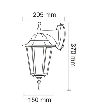 Svítidlo LIGURIA-N2 E27 CN