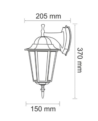 Svítidlo LIGURIA-N2 E27 CN