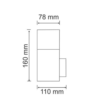 Svítidlo NEW YORK-N E27 GRAFIT
