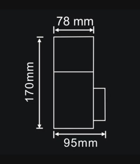 Svítidlo DALLAS-N E27 GRAFIT