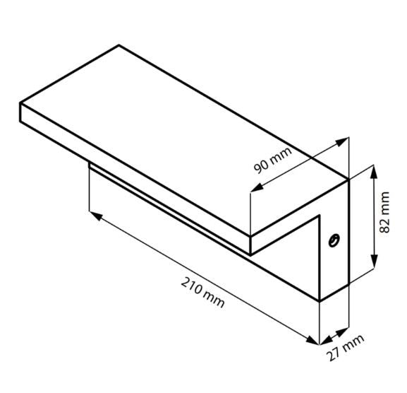 Svítidlo TESA-Q 10W LED 4000K CN