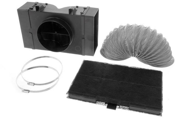 Montážní sada 17002192 pro provoz s cirkulací vzduchu odsavače par Bosch Siemens