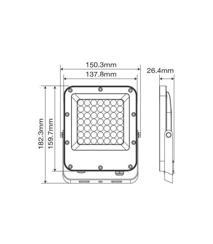 Reflektor LED RONA 30W 4000K