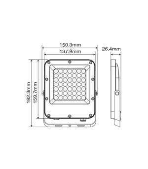 Reflektor LED RONA 30W 6000K