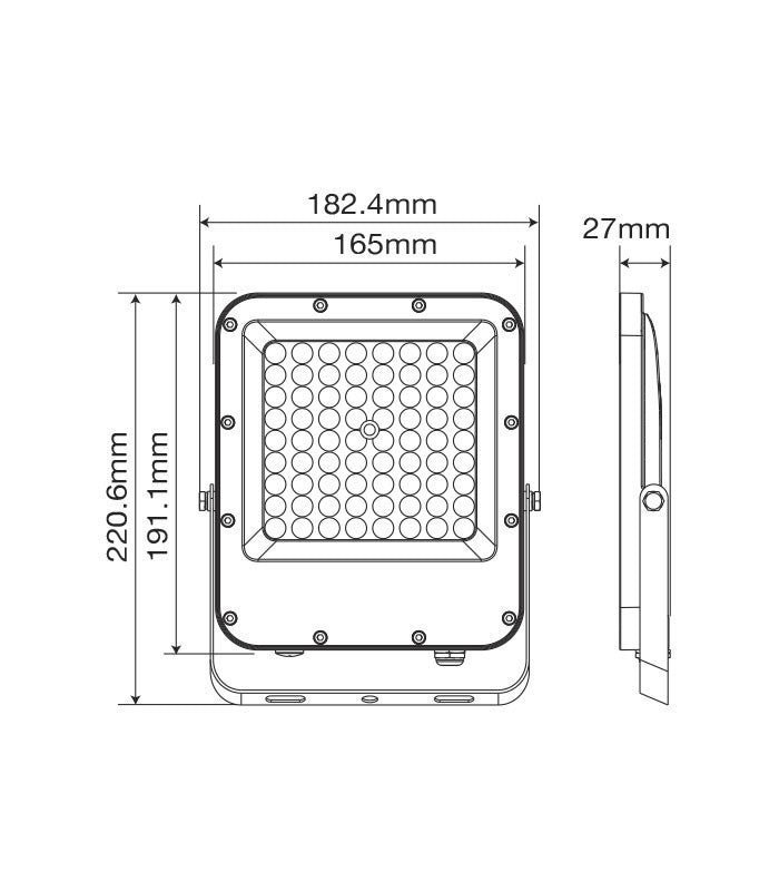 Reflektor LED RONA 50W 4000K