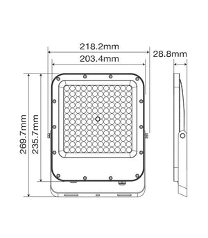 Reflektor LED RONA 100W 6000K