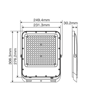 Reflektor LED RONA 150W 6000K