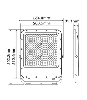 Reflektor LED RONA 200W 6000K