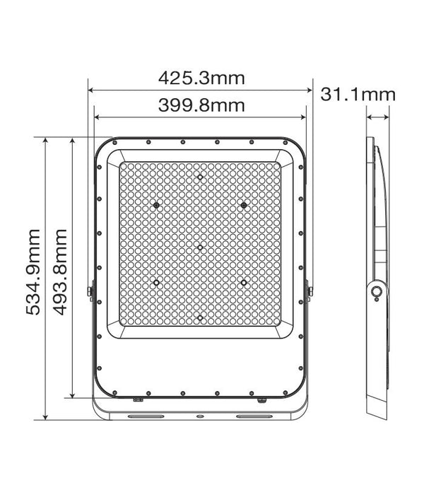 Reflektor LED RONA 400W 6000K
