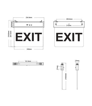 Svítidlo nouzové EXIT-10
