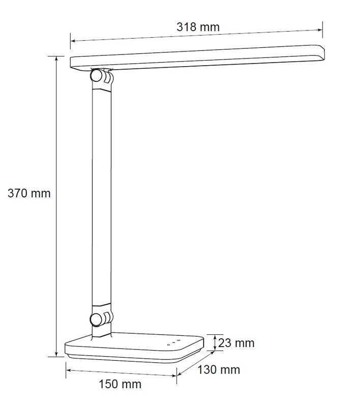 Lampa pracovní BENTO KM2371-BL