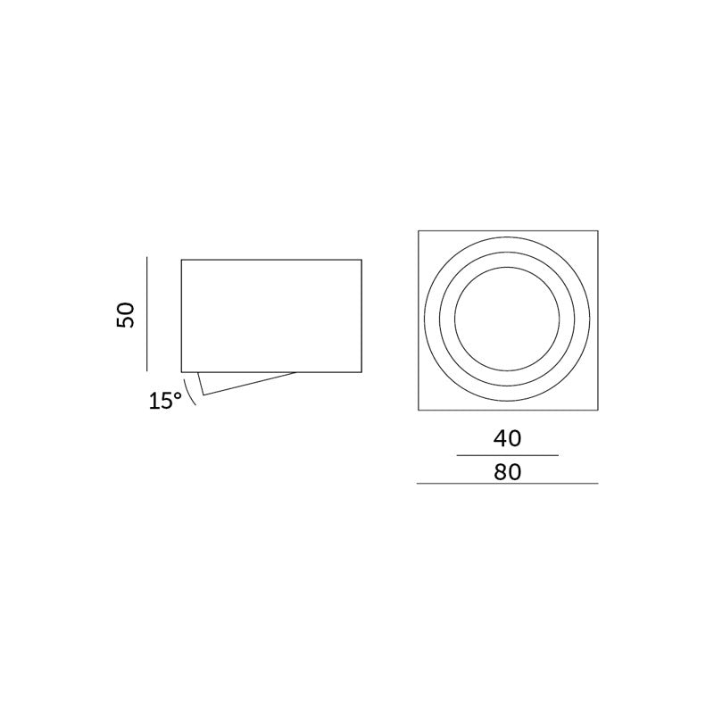 Svítidlo OH37-S BLACK