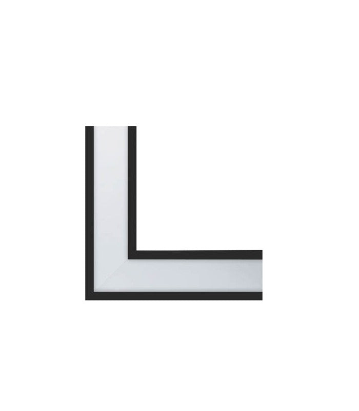 Spojka zápustná L PROFILED-RL-L 9W 3000K BL 25X25CM