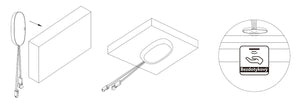 Vypínač bezdotykový serape dim. KM-VBS-01SS, 12V-24V 60W