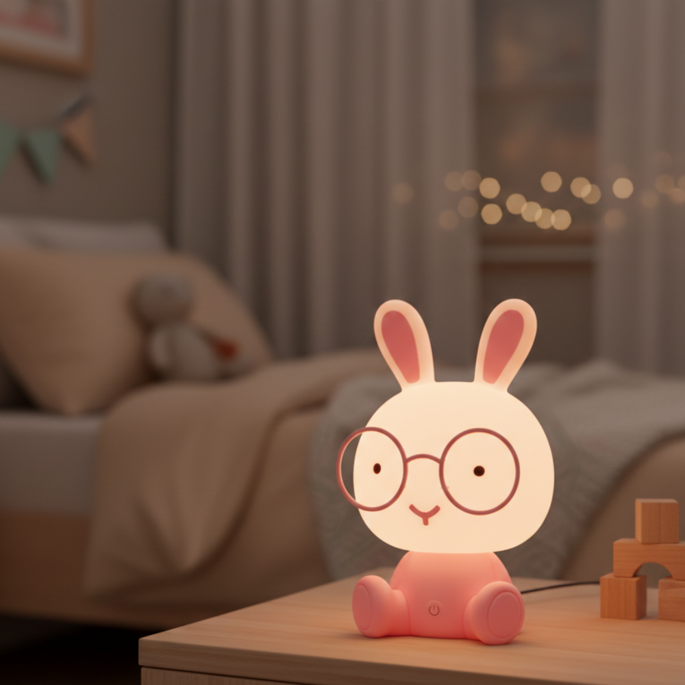 Svítilna dětská ZAJÍC USB-AKU RZ