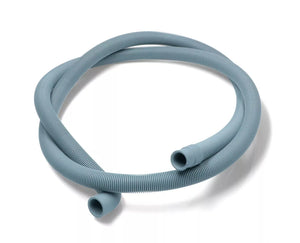 Vypouštěcí hadice 2 m s kolenem pro odvod vody v pračkách i myčkách s koncovkami 22 mm a 19 mm