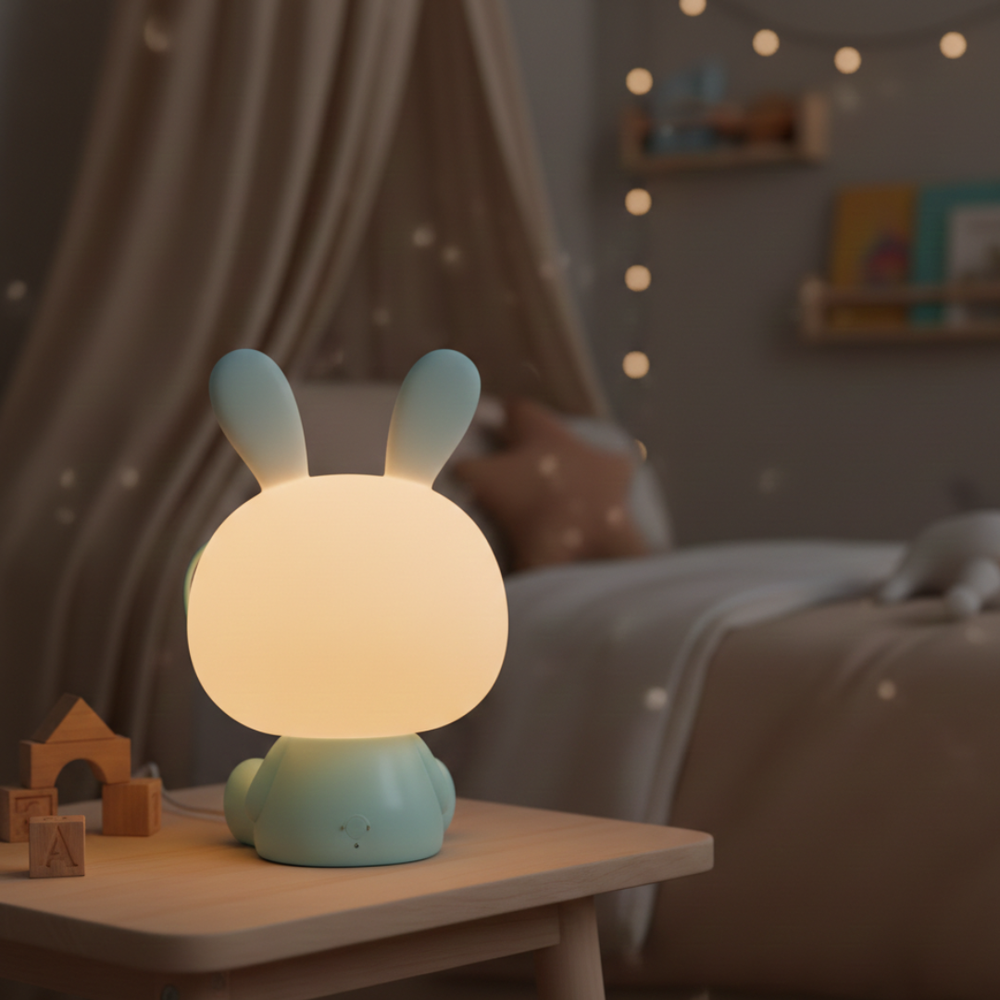 Svítilna dětská ZAJÍC USB-AKU MD