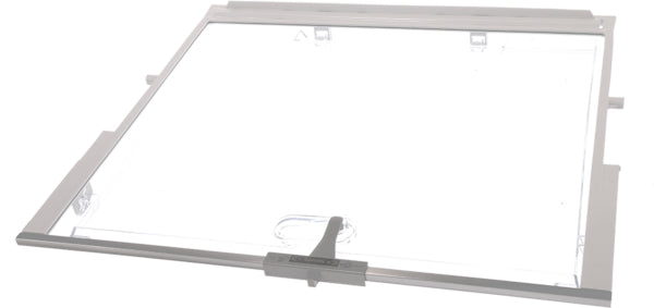 Skleněná police 00747860 určena pro uložení potravin v lednici Bosch Siemens