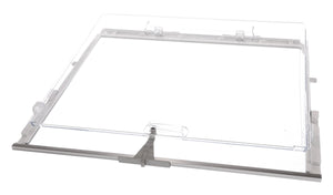 Skleněná police 00747860 určena pro uložení potravin v lednici Bosch Siemens