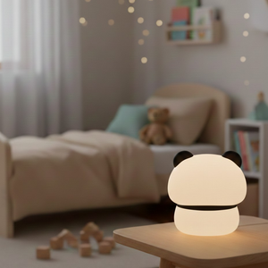 Lampa dětská PANDA 3000K USB-C SILIKON