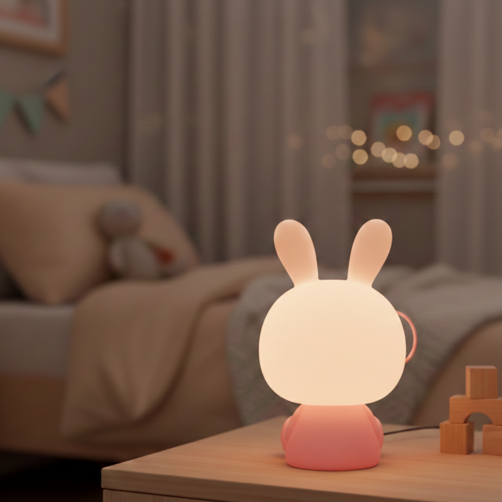 Svítilna dětská ZAJÍC USB-AKU RZ