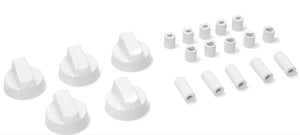 Ovládací knoflík COK785UN náhradní díl pro sporák AfterMarket sada 5 ks bílé