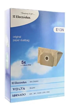 Sáček 9001961201 určen pro zachytávání prachu ve vysavačích AEG Electrolux Zanussi sada 5 ks